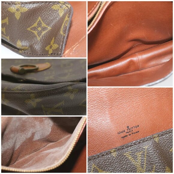 LOUIS VUITTON Monogram Saint Cloud GM Shoulder Bag M51242 LV Auth am978g - Picture 16 of 16